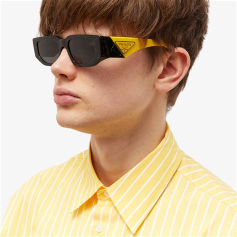 prada yellow lens sunglasses|discounted Prada sunglasses for men.